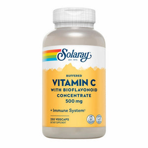 Solaray, Vitamin C With Bioflavanoids Concentrate, 500 mg, 250 Caps