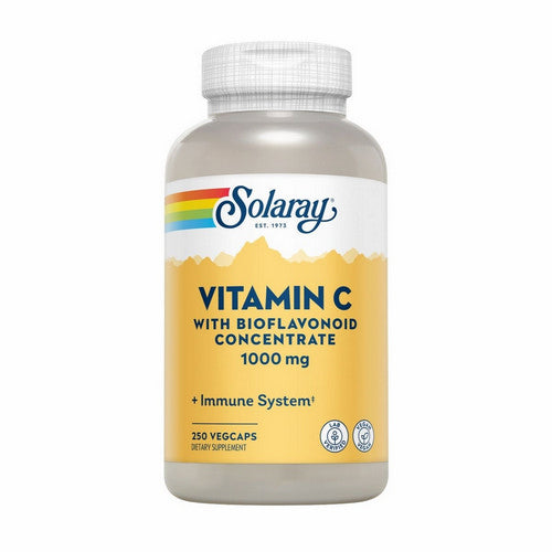 Solaray, Vitamin C With Bioflavanoids Concentrate, 1,000 mg, 250 Caps
