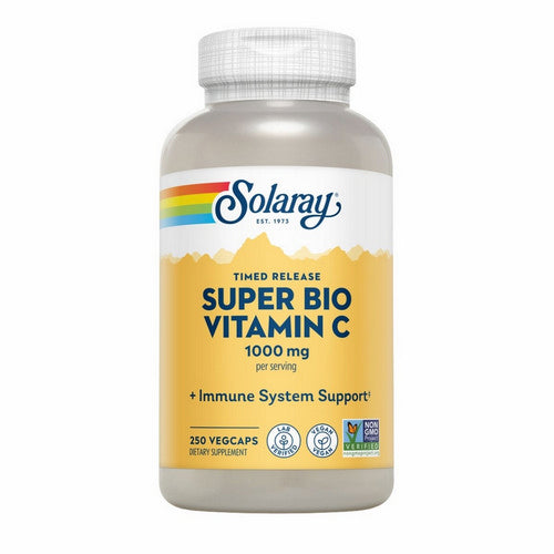Solaray, Buffered Super Bio Vitamin C, 1000 Mg, 250 Veg Caps