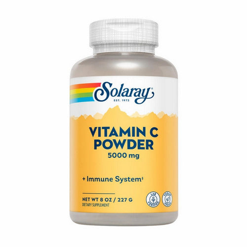 Solaray, Buffered Vitamin C Powder, 5,000 mg, 8 Oz