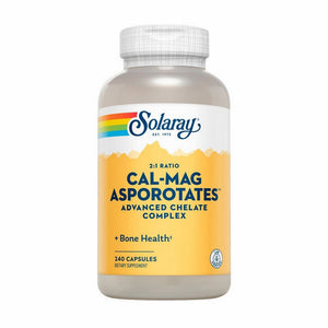 Solaray, 2:1 Ratio Calcium Magnesium Asporotates, 240 Caps