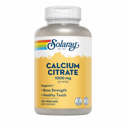 Solaray, Calcium Citrate, 120 Caps