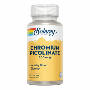 Solaray, Chromium Picolinate, 200 mcg, 50 Tabs