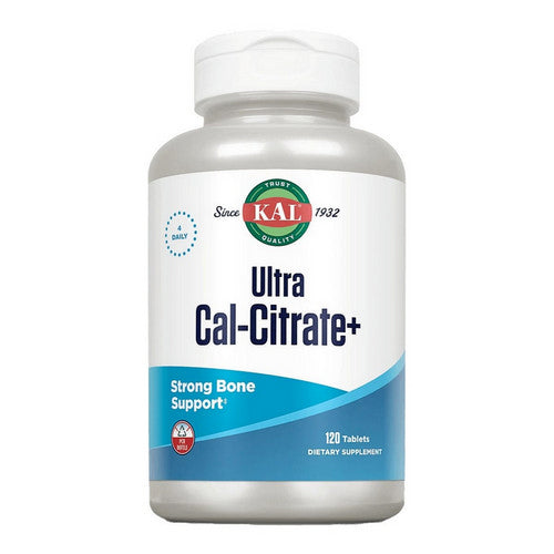 Kal, Ultra Cal-Citrate Plus, 120 Tabs