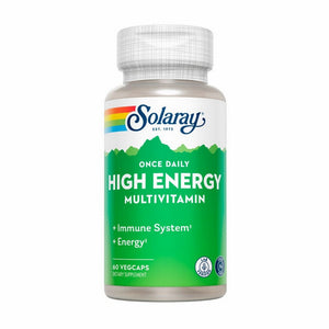 Solaray, Once Daily High Energy Iron-Free, 60 Caps