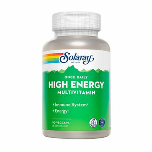 Solaray, Once Daily High Energy Iron-Free, 90 Caps