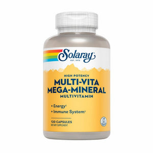 Solaray, Multi-Vita Mega-Mineral, 120 Caps