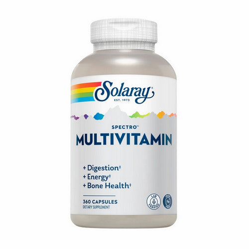 Solaray, Spectro Iron-Free, 360 Caps