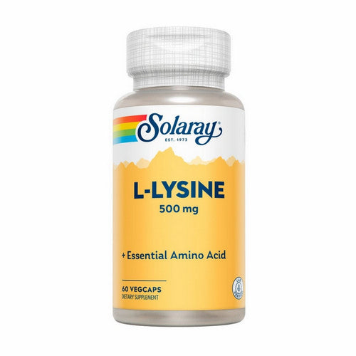 Solaray, L-Lysine, 500 mg, 60 Caps