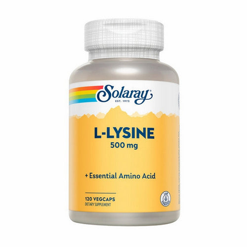 Solaray, L-Lysine, 500 mg, 120 Caps