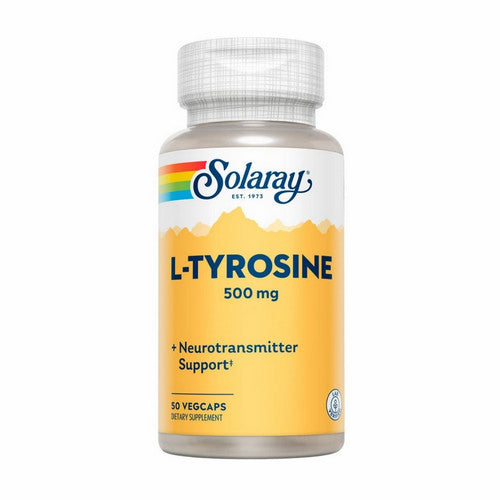Solaray, L-Tyrosine, 500 mg, 50 Caps