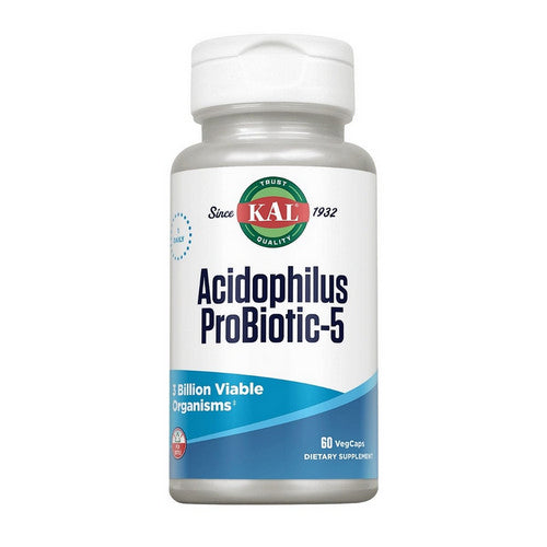 Kal, Acidophilus Probiotic-5, 60 Caps