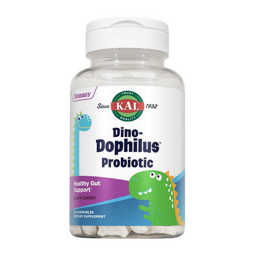 Kal, Dino-Dophilus, Black Cherry 60 Chews