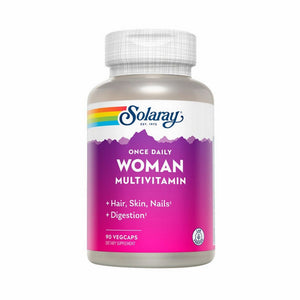 Solaray, Once Daily Woman Multivitamin, 90 Veg Caps
