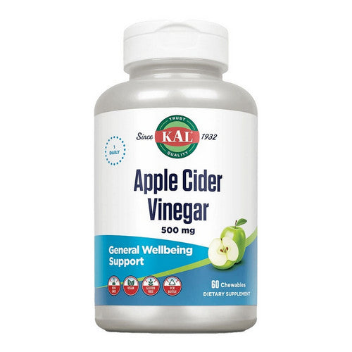 Kal, Apple Cider Vinegar, 60 Tabs
