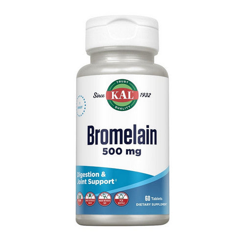 Kal, Bromelain, 500 Mg, 60 Tabs