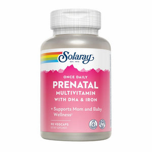 Solaray, Once Daily Prenatal, 90 Caps