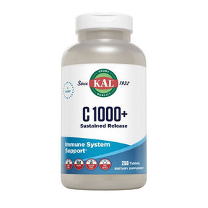 Kal, C 1000+ Sustained Release, 250 Tabs