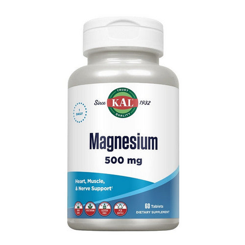 Kal, Magnesium, 500 mg, 60 Tabs