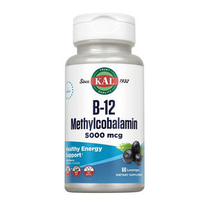 Kal, B-12 Methylcobalamin, 5,000 mcg, 60 Lozenges