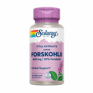 Solaray, Super Forskohlii, 400 Mg, 60 Veg Caps
