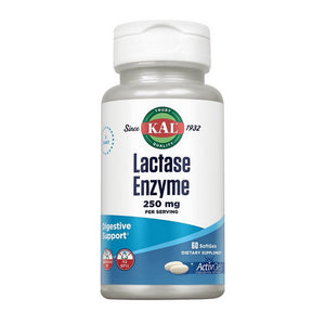 Kal, Lactase Enzyme, 250 mg, 60 Softgels