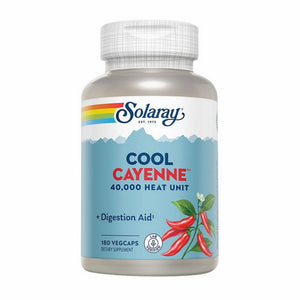 Solaray, Cool Cayenne, 300 Mg, 180 Veg Caps