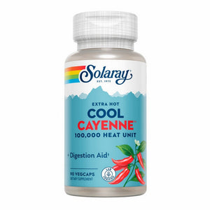 Solaray, Extra Hot Cool Cayenne, 300 Mg, 90 Veg Caps