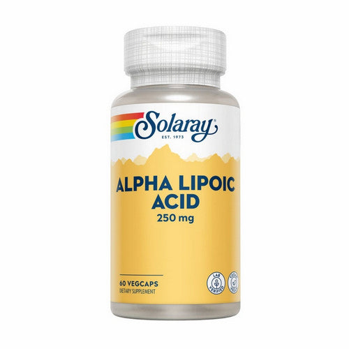 Solaray, Alpha Lipoic Acid, 250 mg, 60 Caps