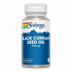 Solaray, Black Currant Seed Oil, 600 mg, 90 Softgels
