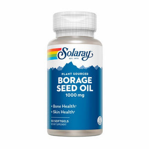 Solaray, Borage Seed Oil, 1,000 mg, 50 Softgels