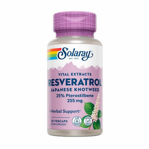 Solaray, Super Resveratrol, 30 Caps