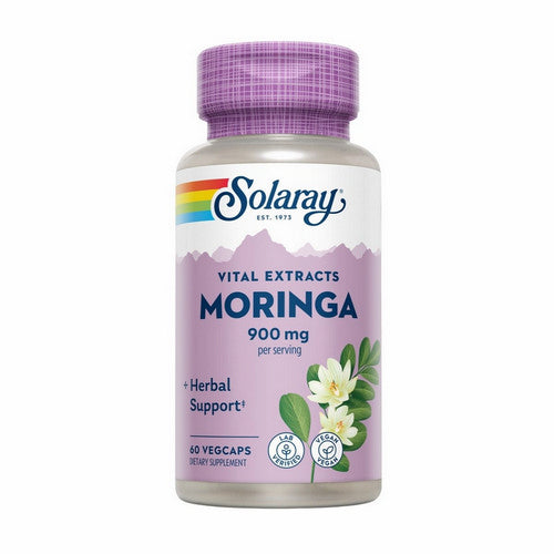 Solaray, Moringa, 900 Mg, 60 Veg Caps