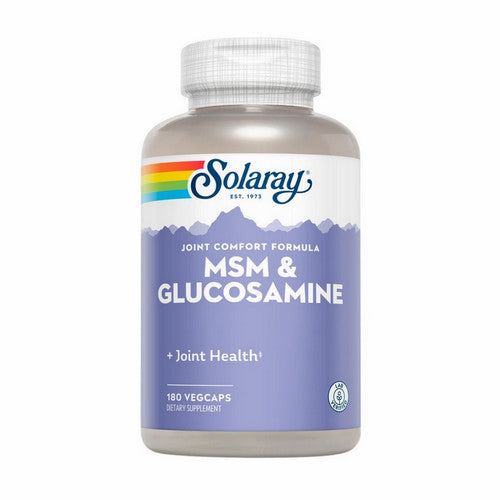 Solaray, MSM & Glucosamine, 180 Veg Caps