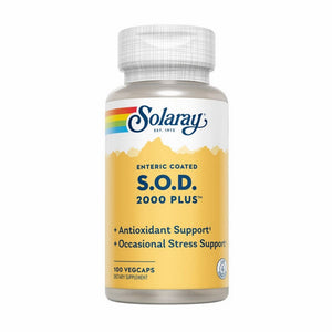 Solaray, Enteric Coated S.O.D. 2000 Plus, 100 Veg Caps