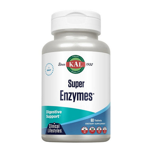 Kal, Super Enzymes, 60 Tabs