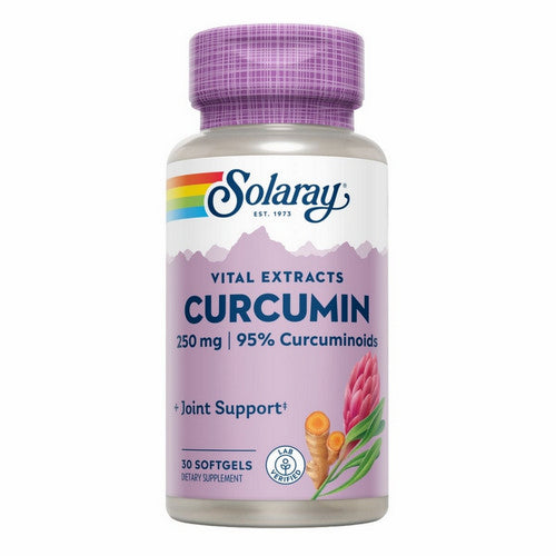 Solaray, Curcumin, 250 mg, 30 Softgels