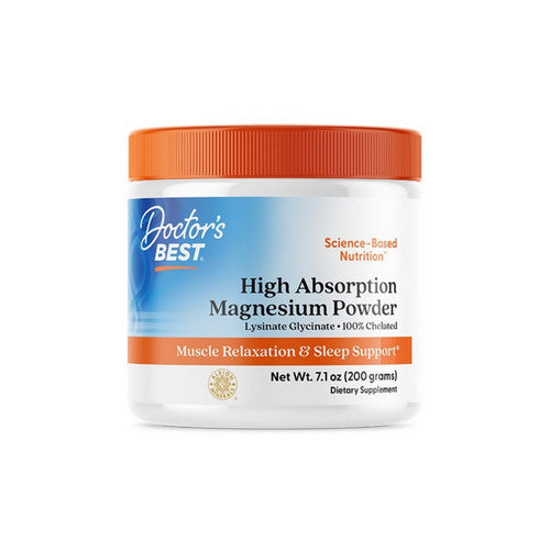 Doctors Best, High Absorption Magnesium Powder, 200 Mg, 7.1 Oz