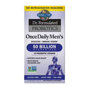 Garden of Life, Dr. Formulated Probiotics Once Daily Men's, 30 Caps