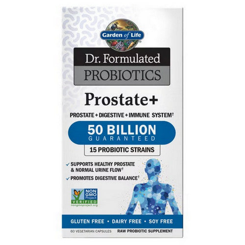 Garden of Life, Dr. Formulated Probiotics Prostate+, 60 Caps