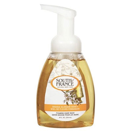 South Of France Soaps, Foaming Hand Wash, Orange Honey 8 oz