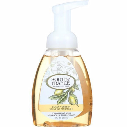 South Of France Soaps, Foaming Hand Wash, Lemon Verbana 8 oz