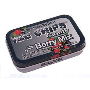 Ice Chips Candy, Hand Crafted Candy Tin Berry, 1.76 Oz
