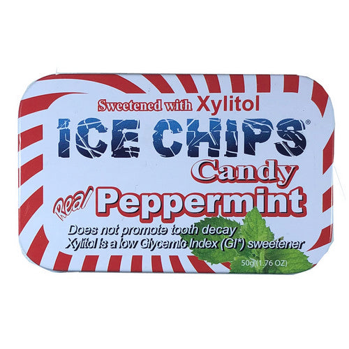Ice Chips Candy, Ice Chips Candy Peppermint, 1.76 Oz
