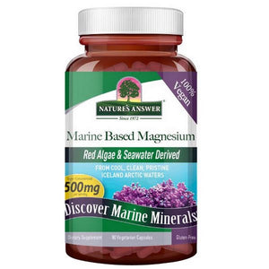 Nature's Answer, Marine Based Magnesium, 500 Mg, 90 Veg Caps