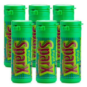 Spry, Sparx Fruit Candy, 6 Count