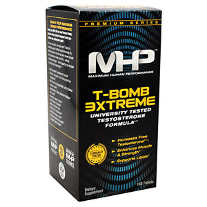 Maximum Human Performance, T-Bomb 3xtreme, 168 Tabs