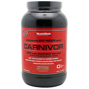 Muscle Meds, Carnivor, Vanilla Caramel 2 lbs