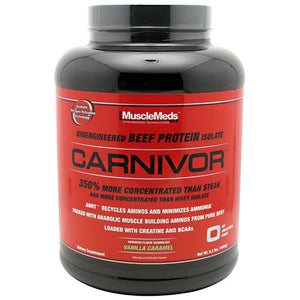 Muscle Meds, Carnivor, Vanilla Caramel 4 lbs