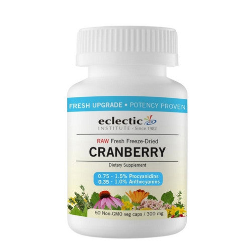 Eclectic Herb, Cranberry, 300 Mg, 50 Caps